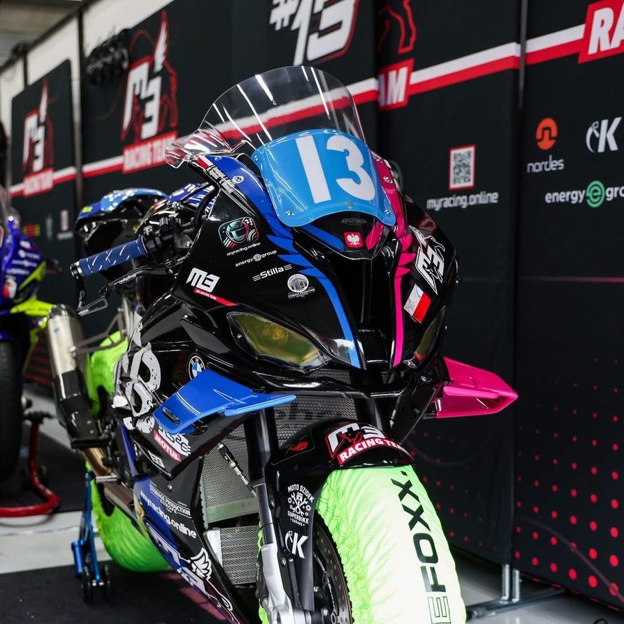 FlyingBuffs M3 Racing pit box during pre-tests before the Bol d&rsquo;Or